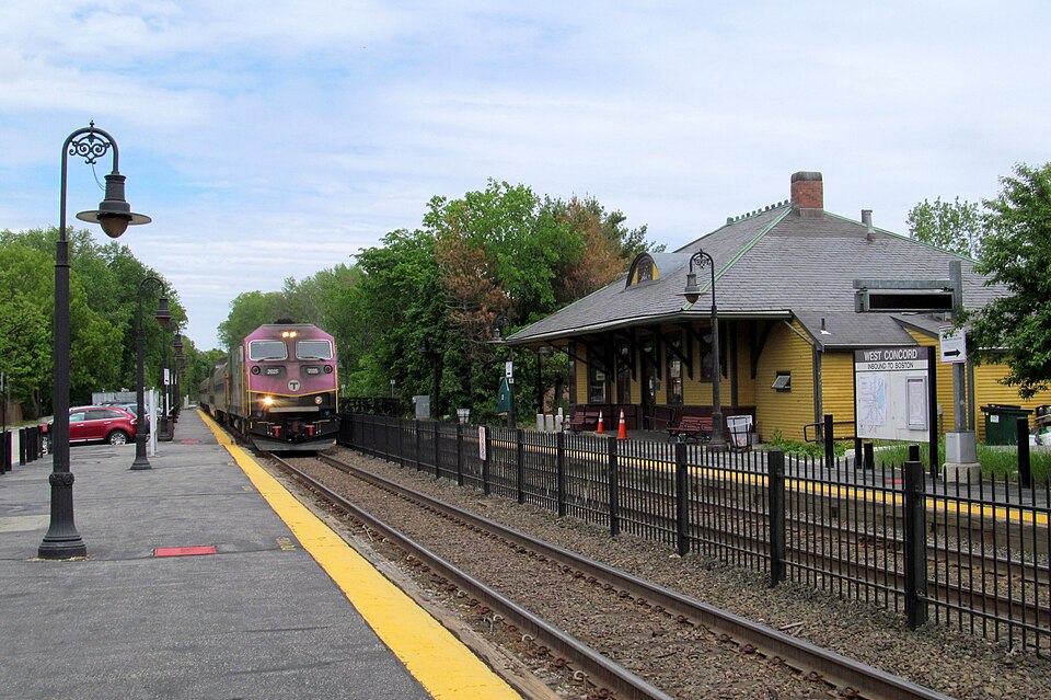 Photograph of West Concord station
