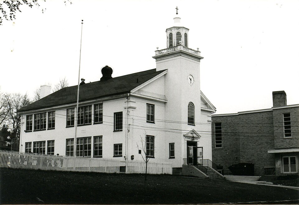 Photograph of St. Peter's Roman Catholic Church-St. Mary's School
