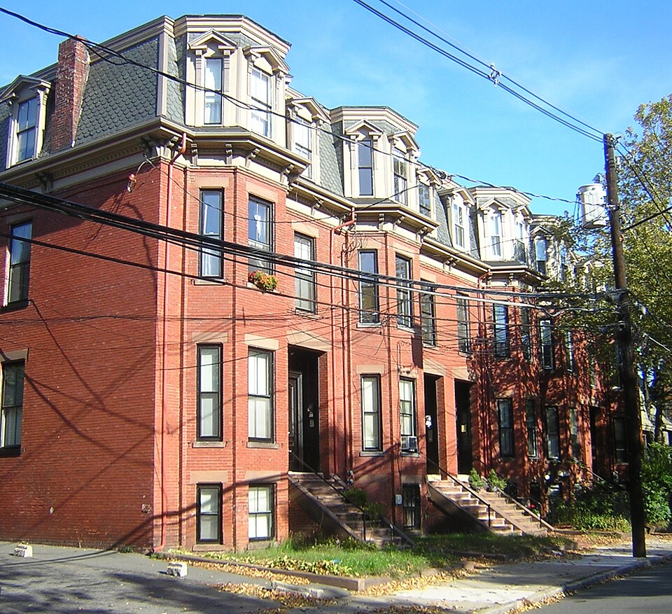 Photograph of Downer Rowhouses