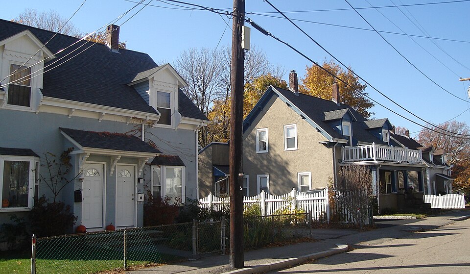Photograph of Baxter Street Historic District