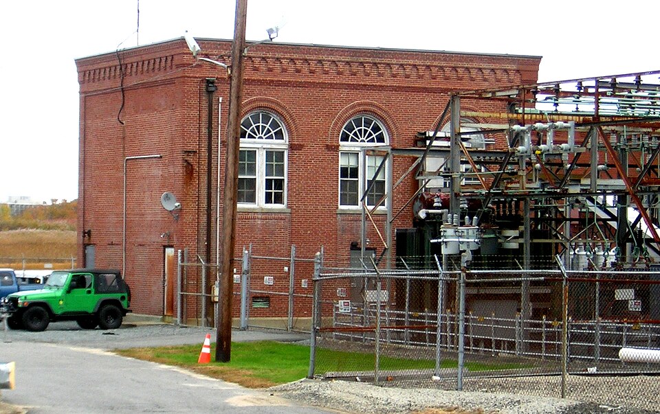 Photograph of Quincy Electric Light and Power Company Station