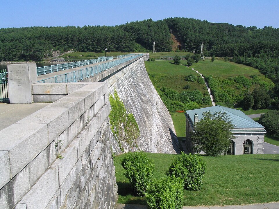 Photograph of Wachusett Dam