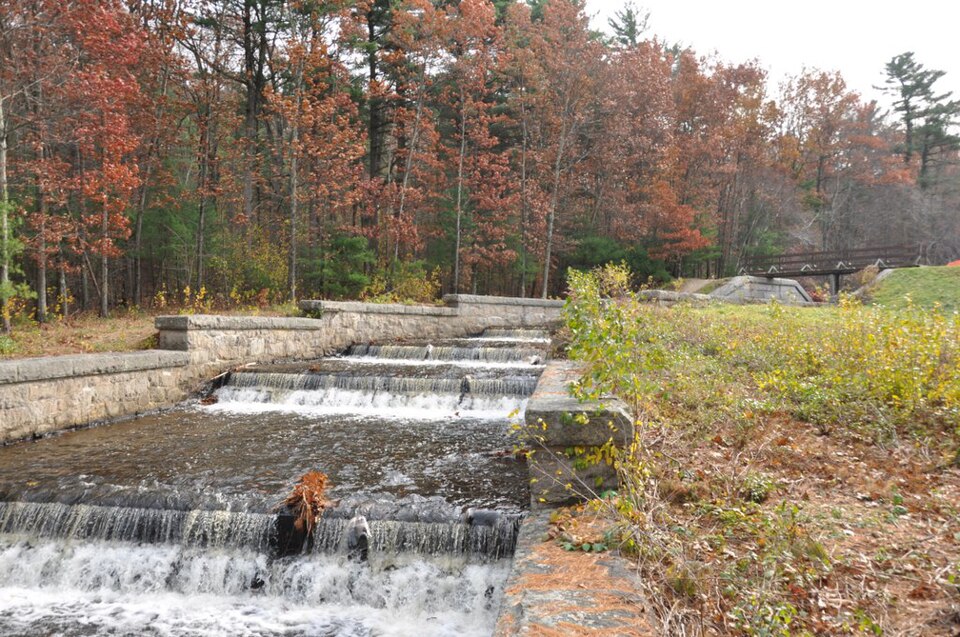 Photograph of Ashland Dam and Spillway