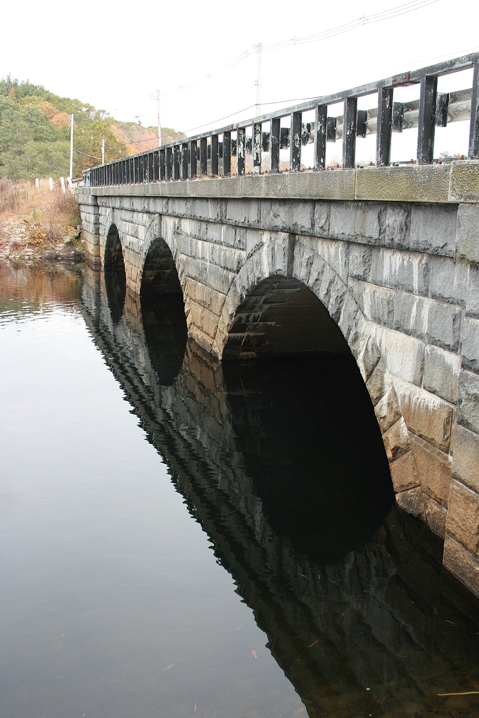 Photograph of Quinapoxet River Bridge