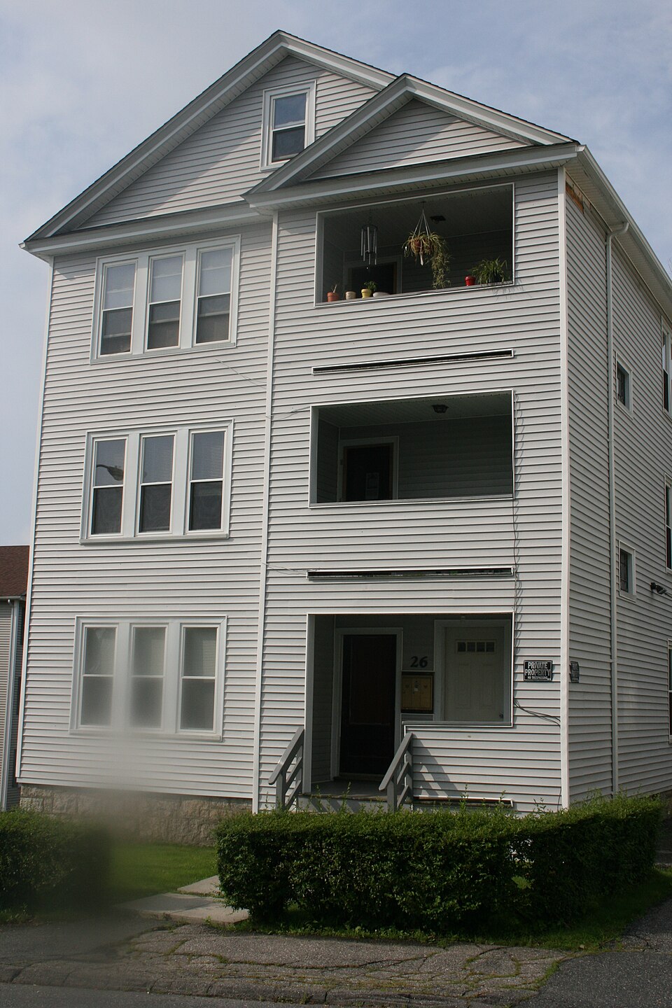 Photograph of Andrew Friberg Three-Decker