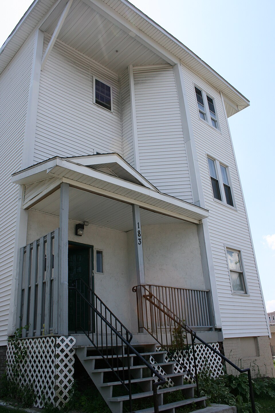 Photograph of Edwin Johnson Three-Decker