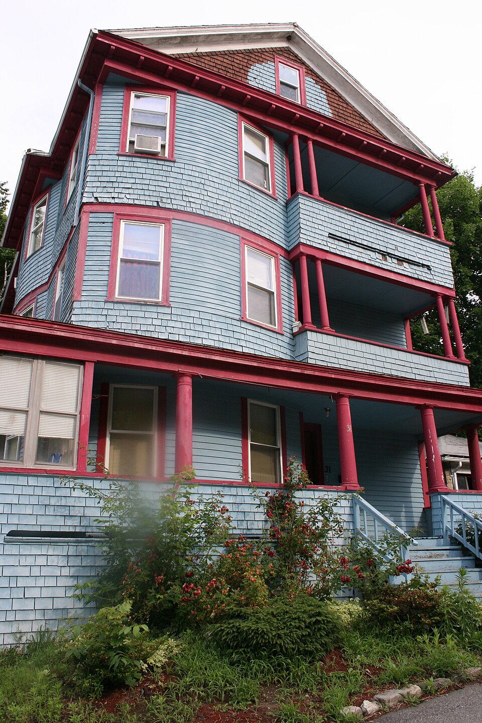 Photograph of John and Edward Johnson Three-Decker