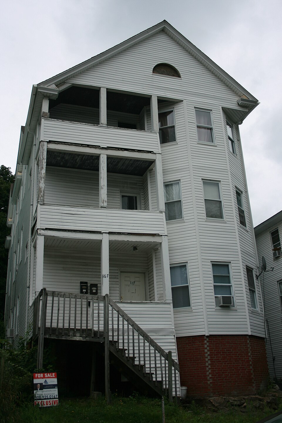 Photograph of Lydia Blodgett Three-Decker