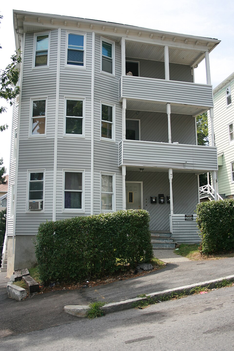 Photograph of Paul Johnson Three-Decker