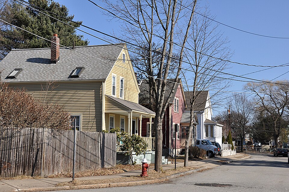 Photograph of Saco-Lowell Shops Housing Historic District