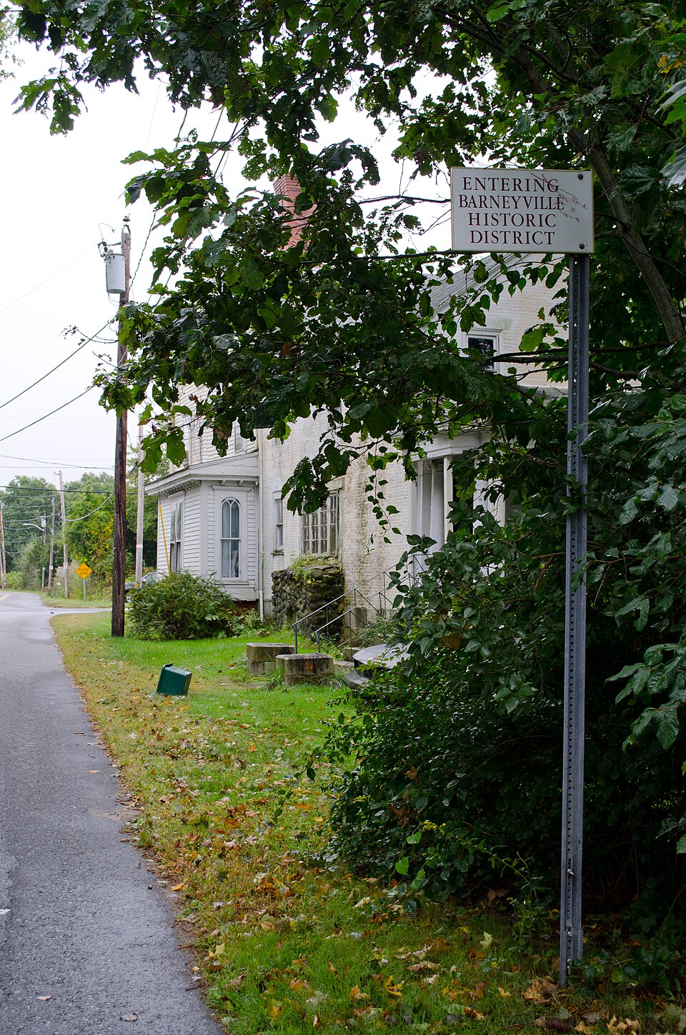 Photograph of Barneyville Historic District