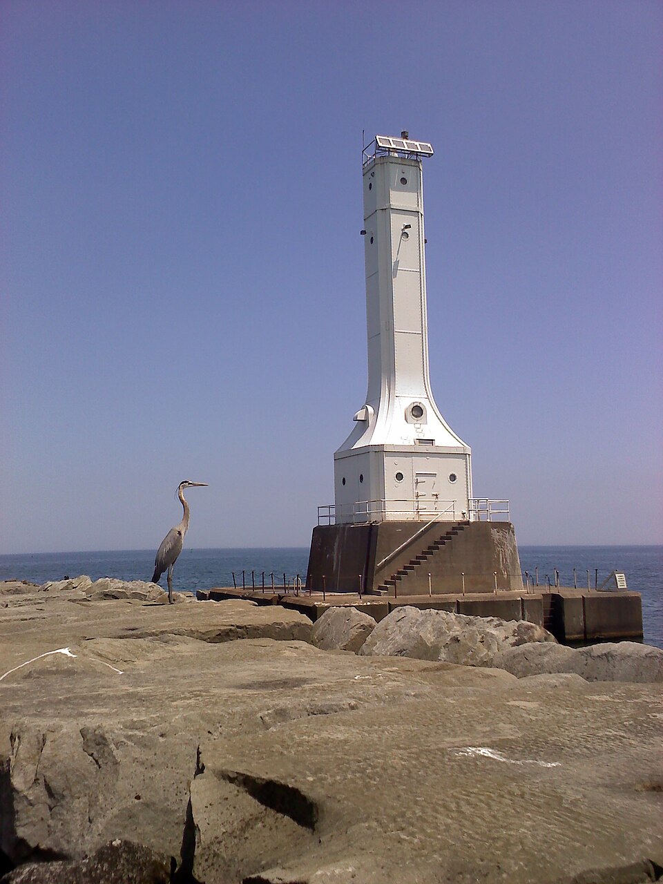 Photograph of Huron Harbor Light