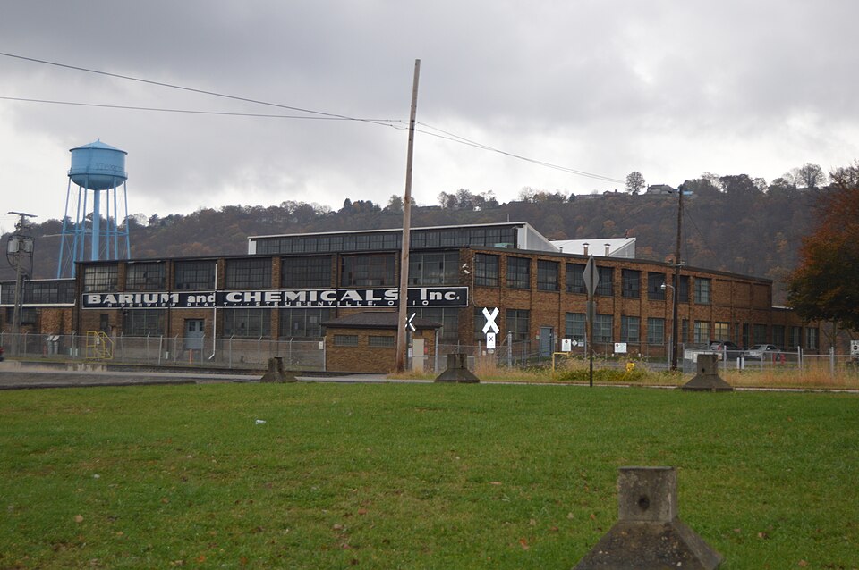 Photograph of Steubenville Pottery Company Buildings