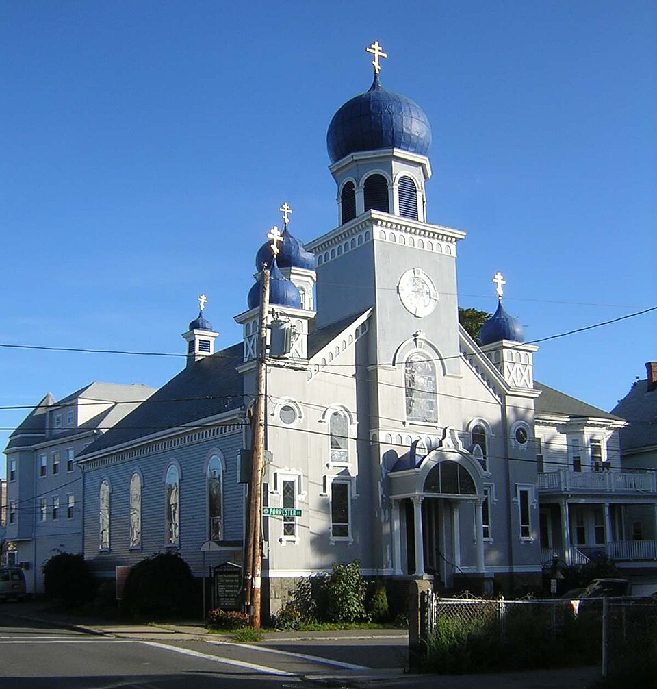 Photograph of St. Nicholas Orthodox Church and Rectory