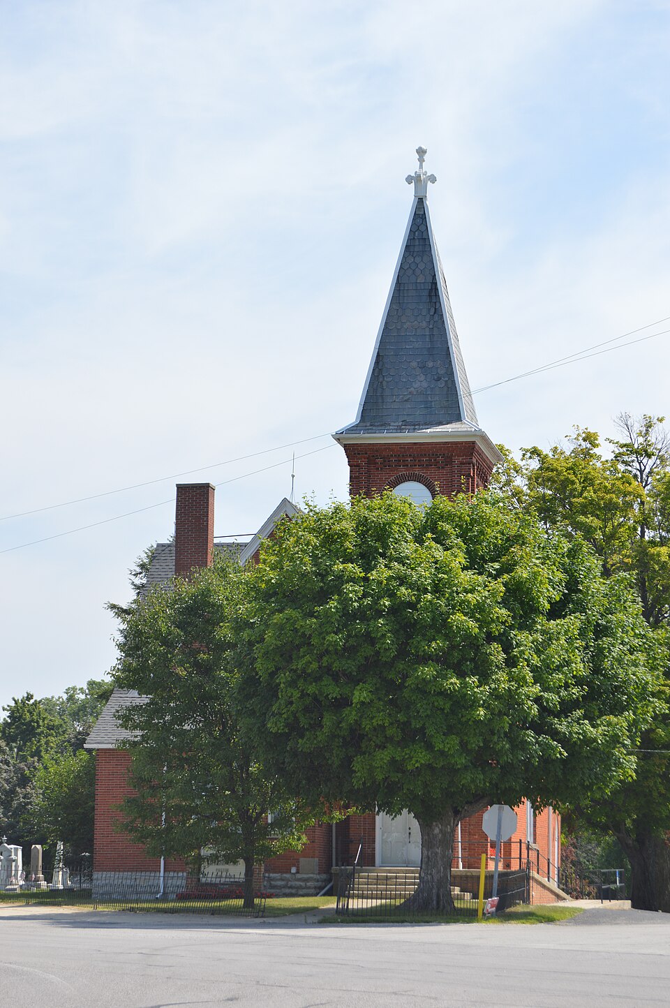 Photograph of Pleasant Ridge United Methodist Church and Cemetery