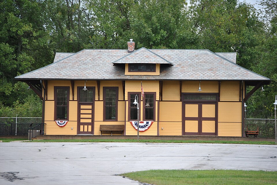 Photograph of Outville Depot