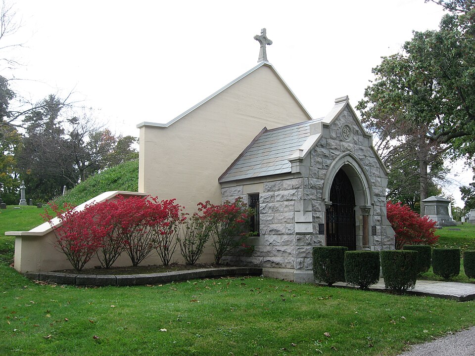 Photograph of Marion Cemetery Receiving Vault