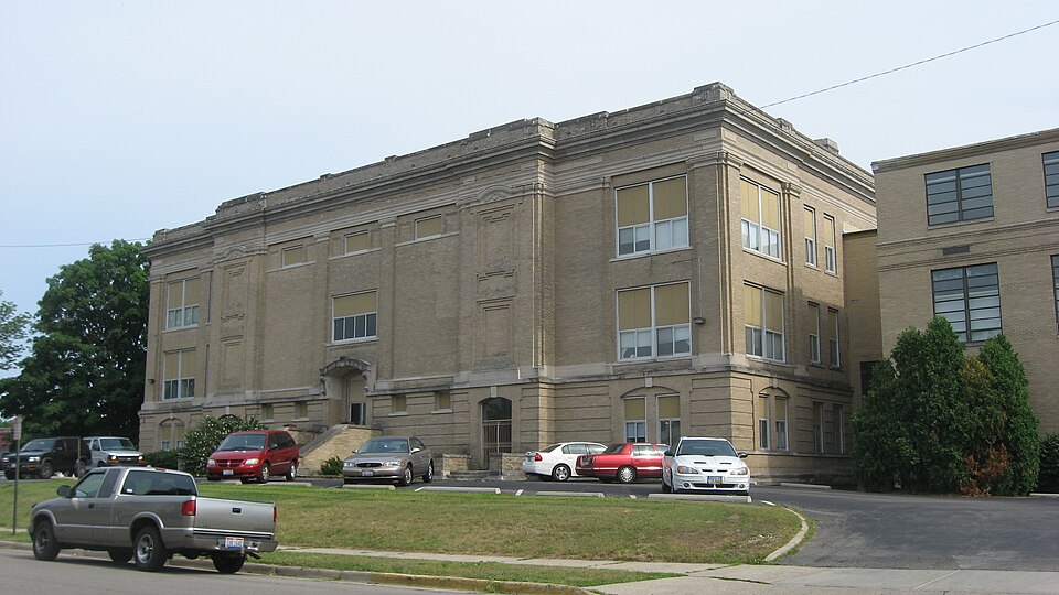 Photograph of Old Piqua High School