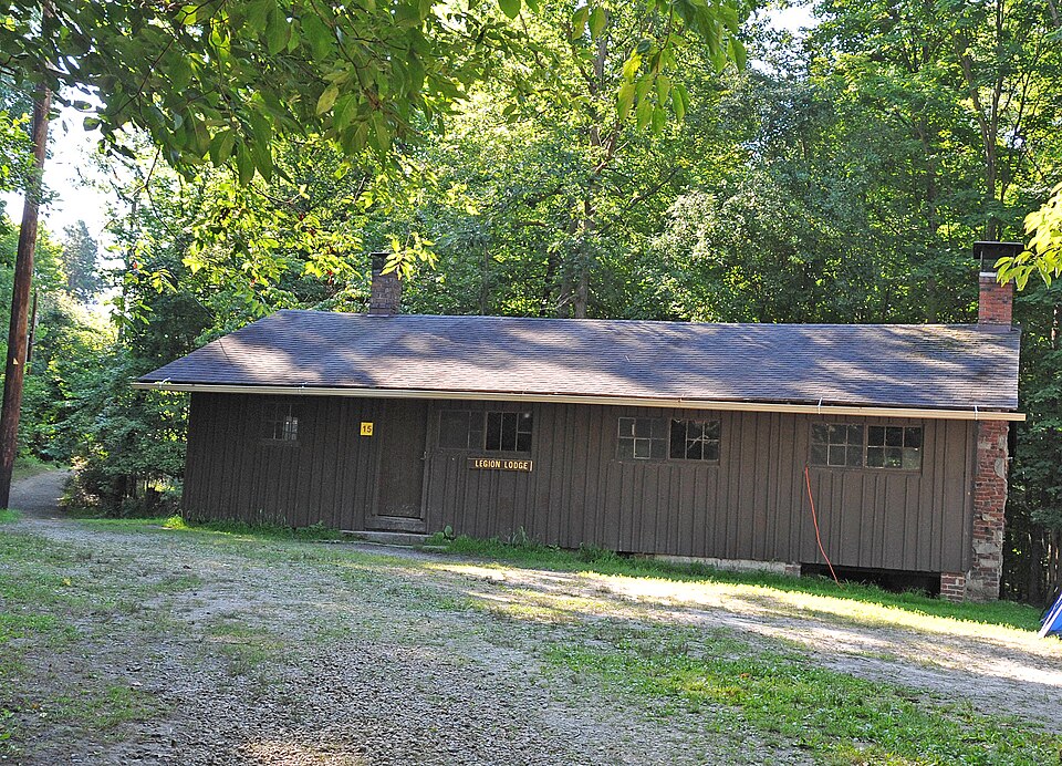Photograph of Camp Manatoc Legion Lodge