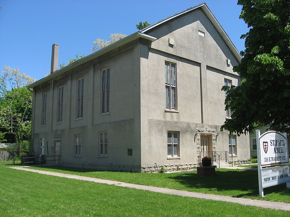 Photograph of St. Paul's African Methodist Episcopal Church