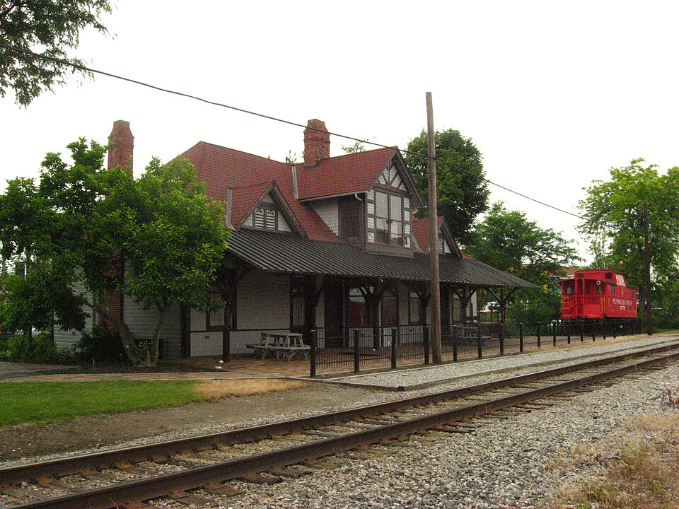 Photograph of Ada Pennsylvania Station and Railroad Park