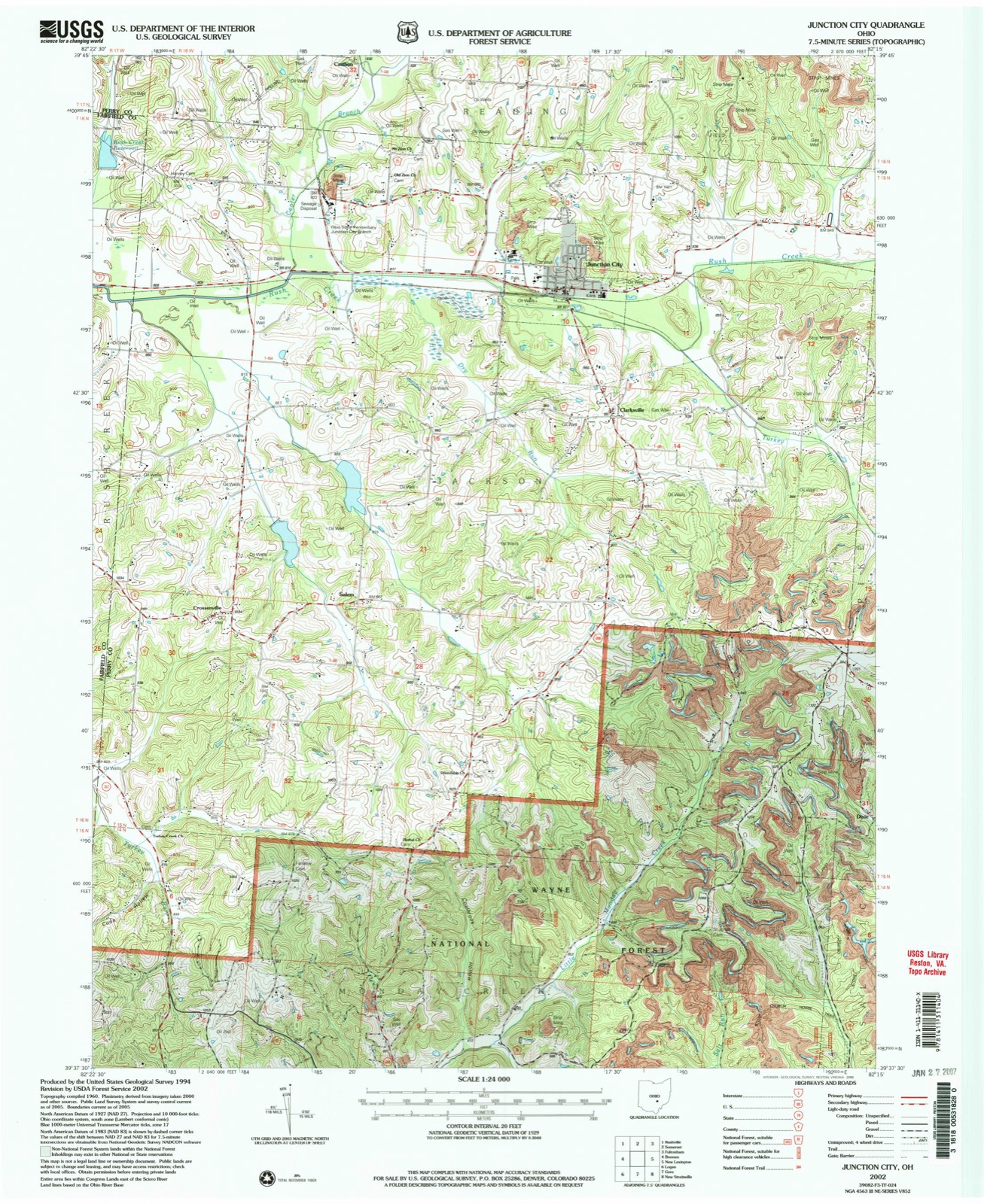 Topographic sheet of Carthon, surveyed 2002