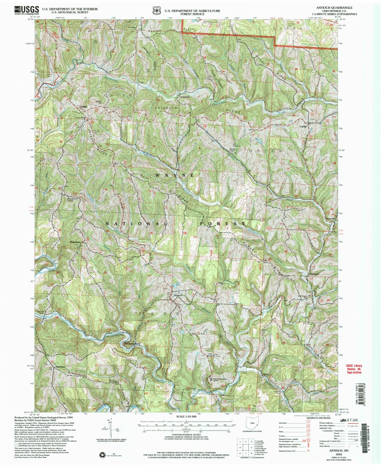 Topographic sheet of Plainview, surveyed 2002
