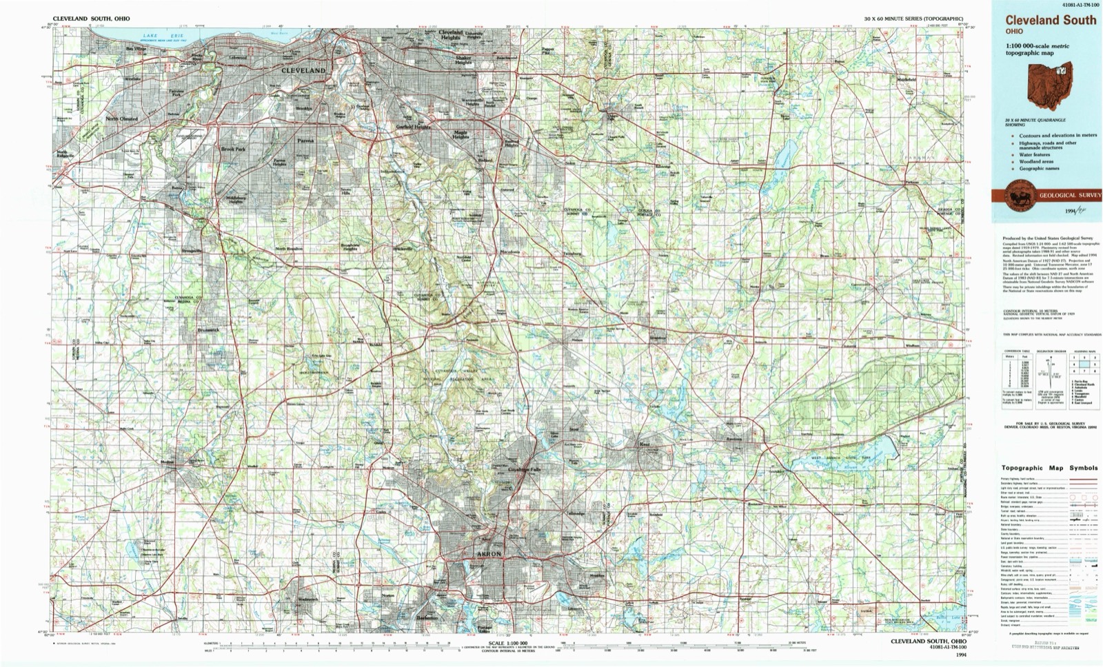 Topographic sheet of Bettes Corners, surveyed 1994
