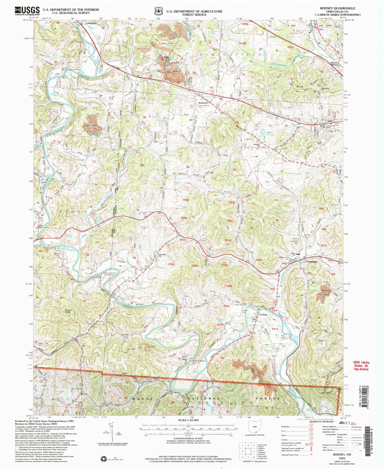 Topographic sheet of Cora, surveyed 2002