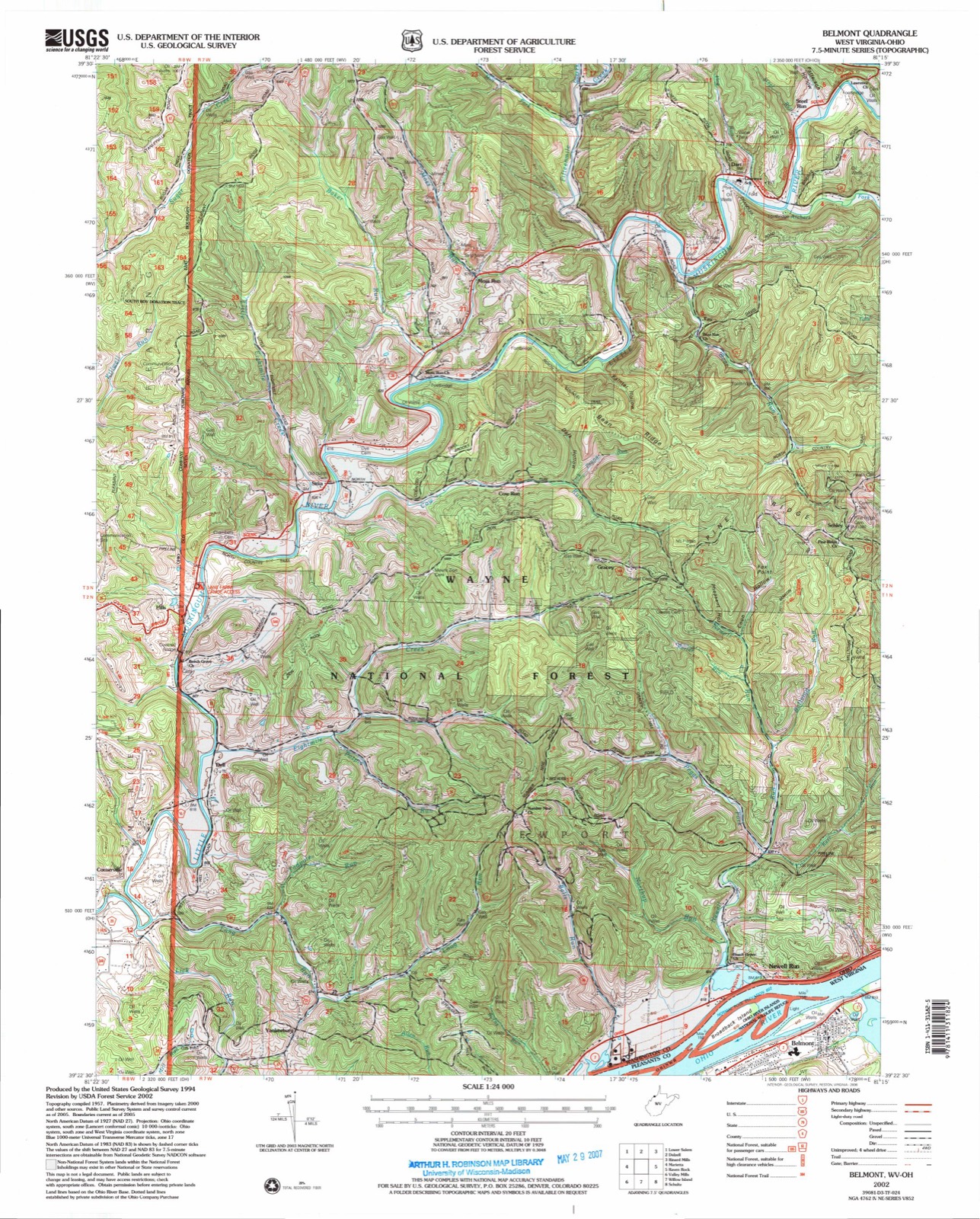 Topographic sheet of Dart, surveyed 2002
