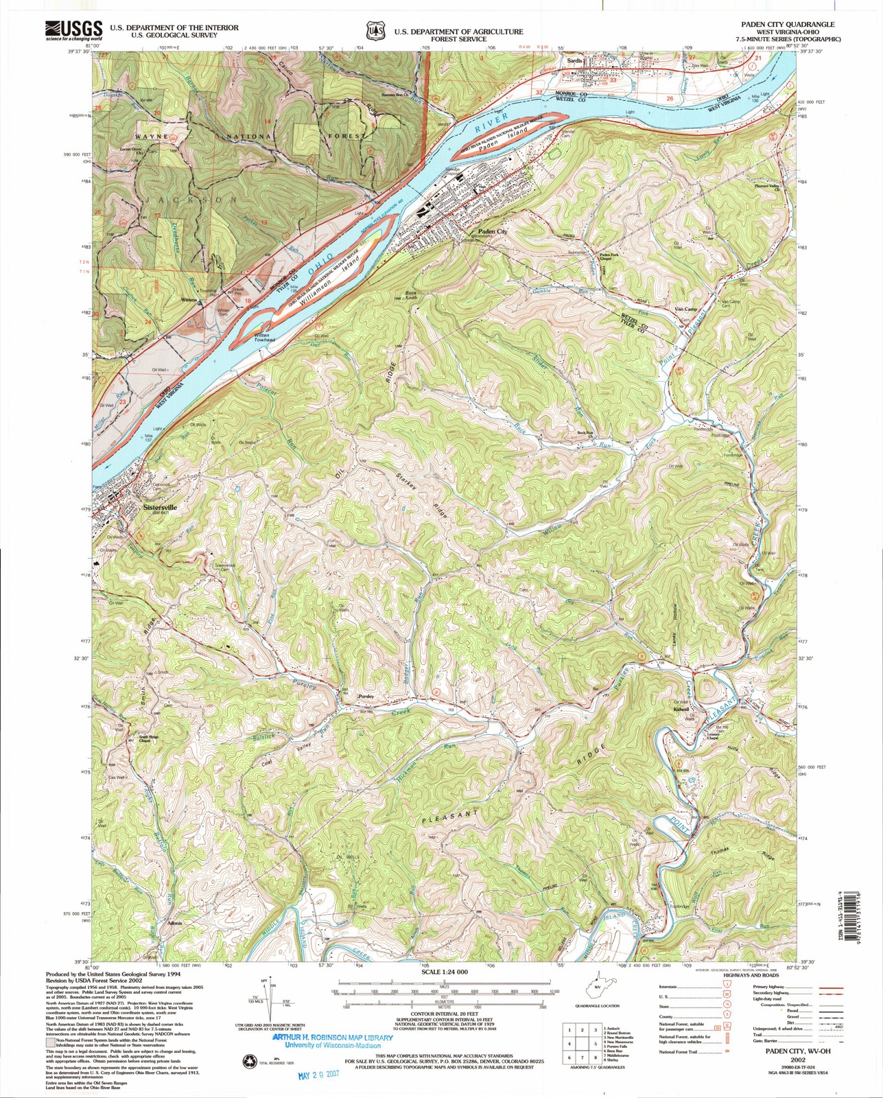 Topographic sheet of Wittens, surveyed 2002