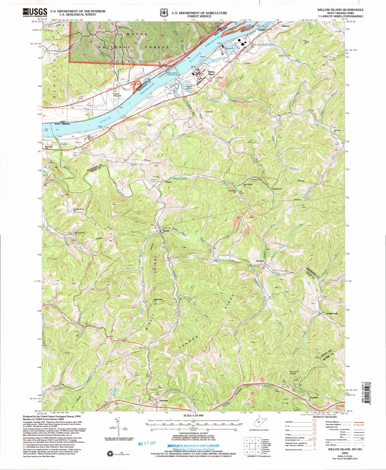 Topographic sheet of Lower Newport, surveyed 2002