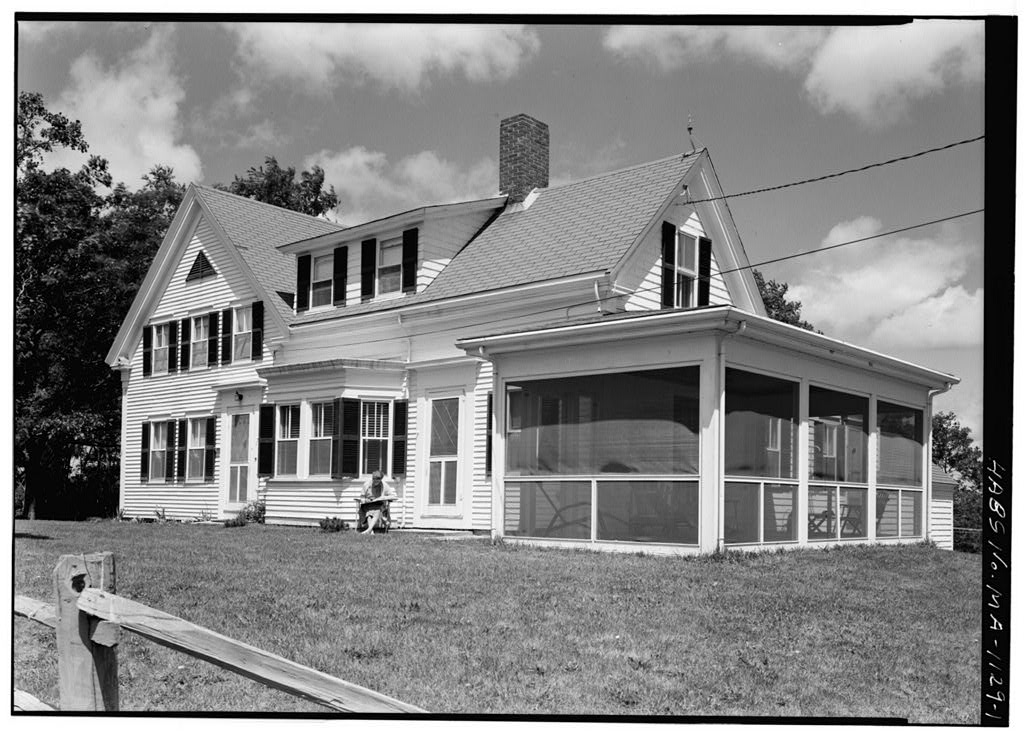 Sylvanus Knowles House, photograph filed with the federal survey