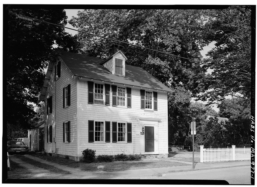 Conent House, photograph filed with the federal survey