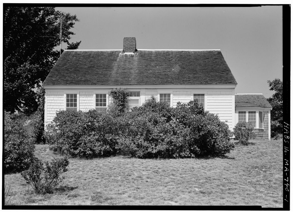 Zenas Adams House, photograph filed with the federal survey