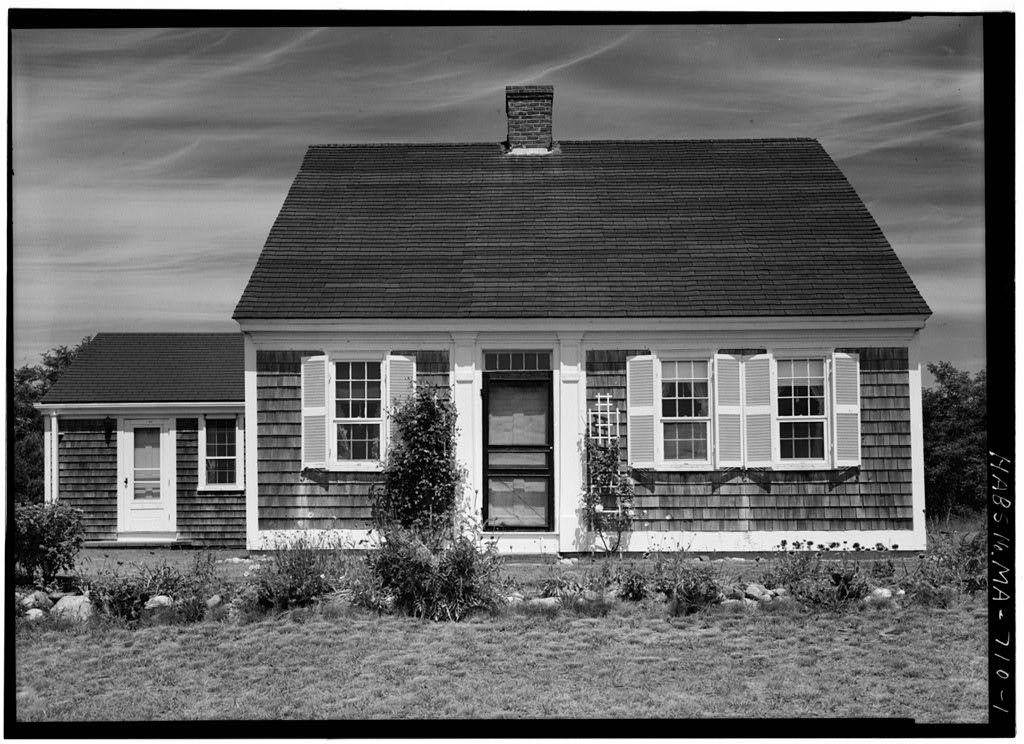 Elisha Rich House, photograph filed with the federal survey