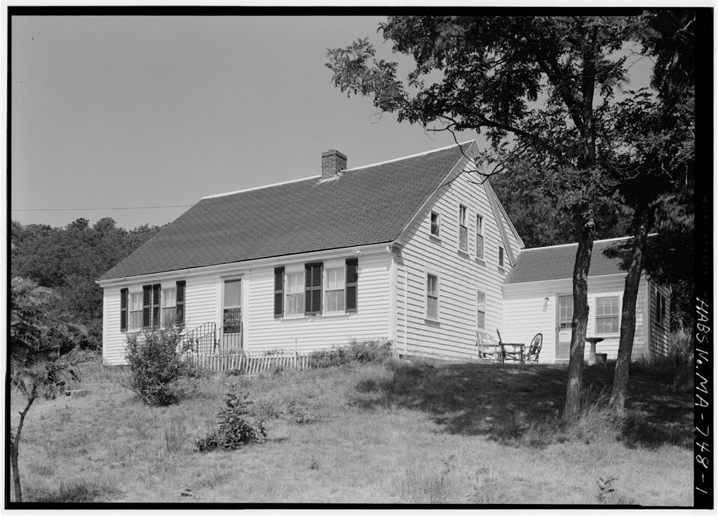 Jedediah Higgins House, Higgins Hollow Road, Truro, Barnstable County, MA, photograph filed with the federal survey