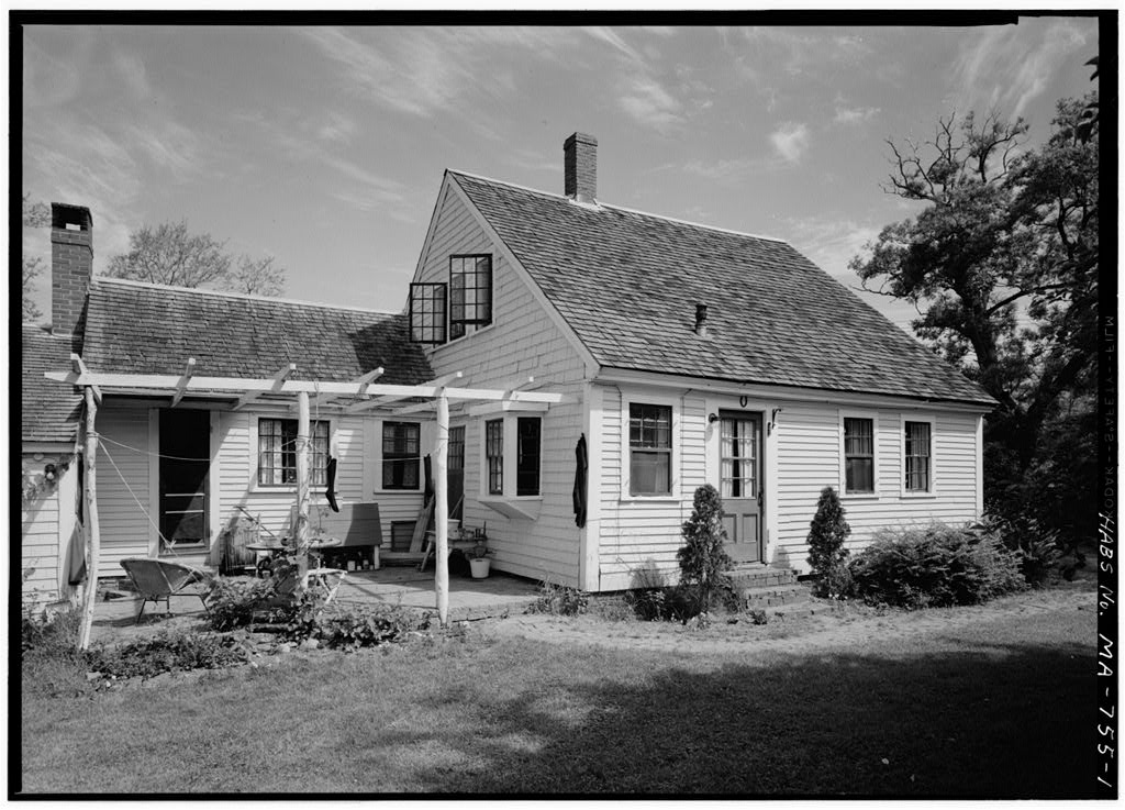 Richard Paine House, Longnook & Higgins Hollow Roads, Truro, Barnstable County, MA, photograph filed with the federal survey