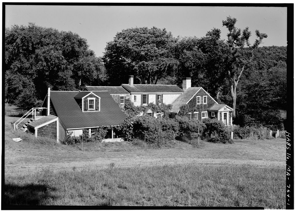 Shebnah Rich House, photograph filed with the federal survey