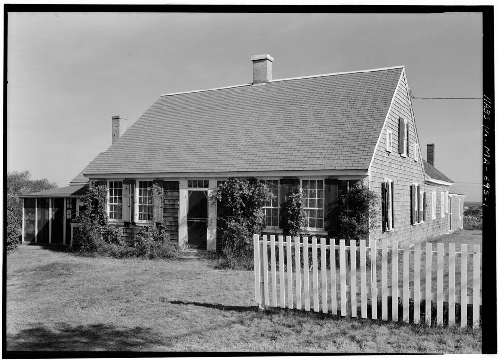 Isaac Small House, photograph filed with the federal survey