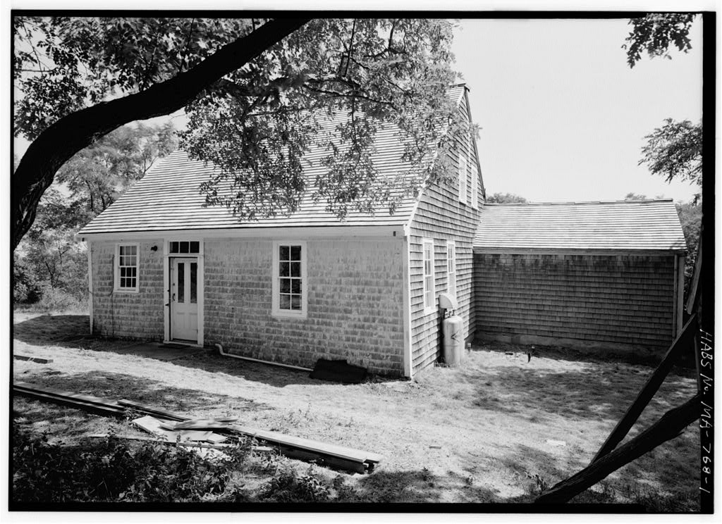 Ambrose Snow House & Cobbler Shop, North Pamet Road, Truro, Barnstable County, MA, photograph filed with the federal survey
