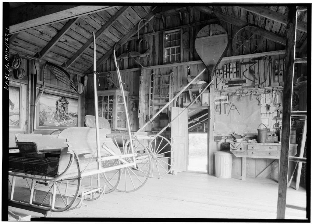 George K. Higgins Barn, photograph filed with the federal survey