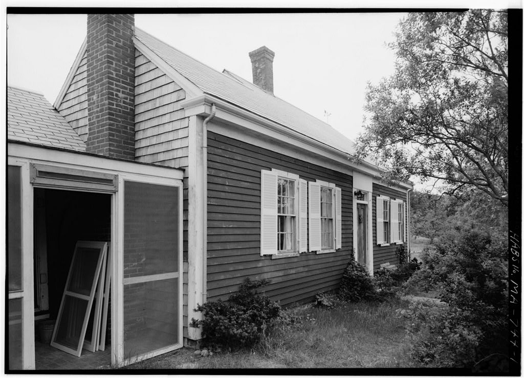 Josiah Higgins House, photograph filed with the federal survey