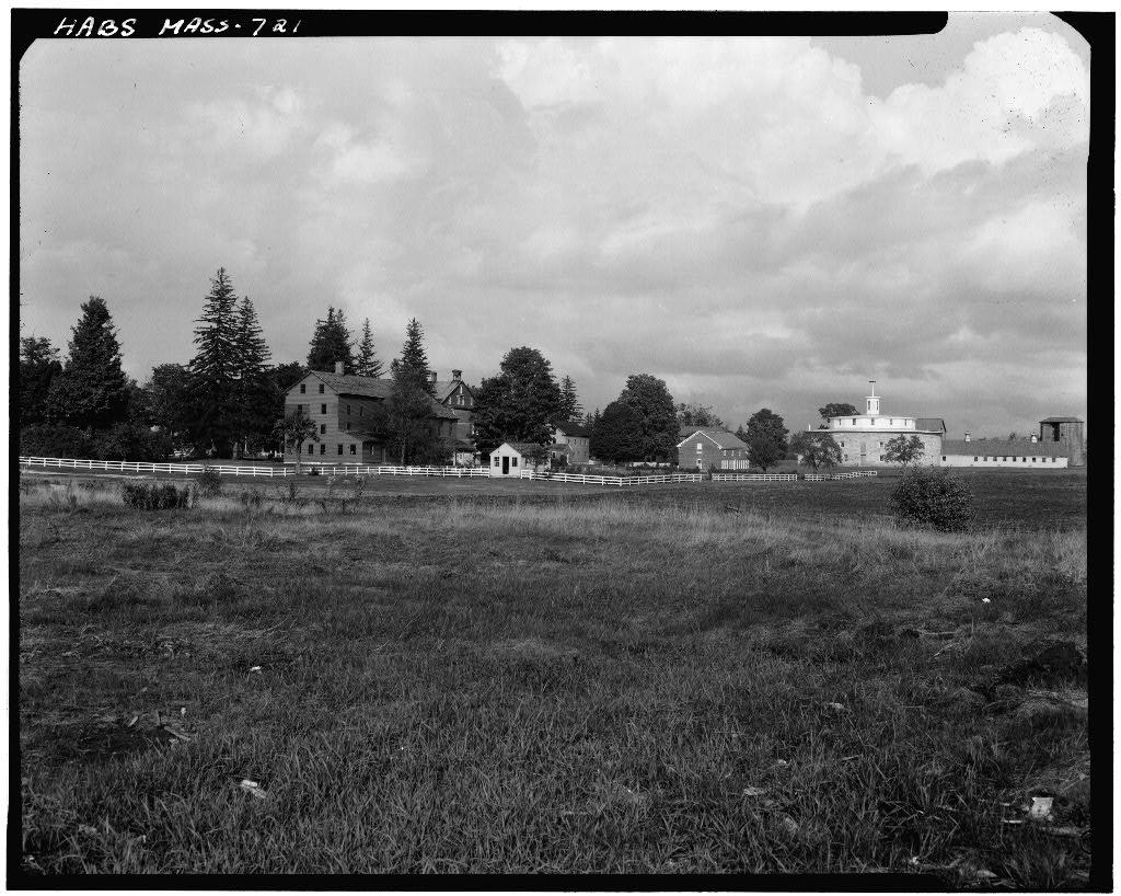 Shaker Church Family (General Views), photograph filed with the federal survey