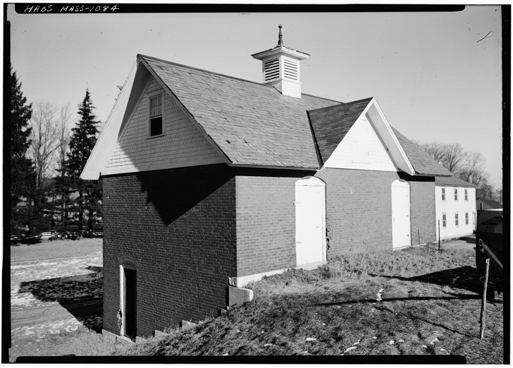 Shaker Church Family Icehouse, photograph filed with the federal survey