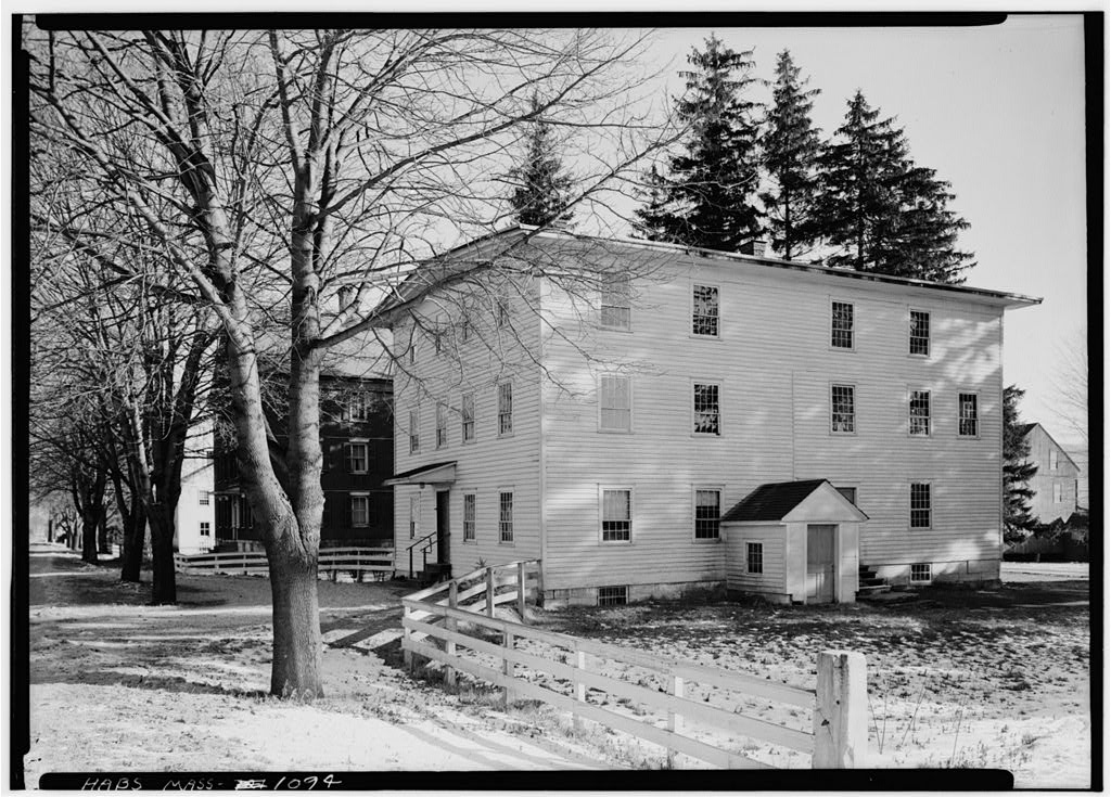 Shaker Church Family Sisters' Shop (first), photograph filed with the federal survey