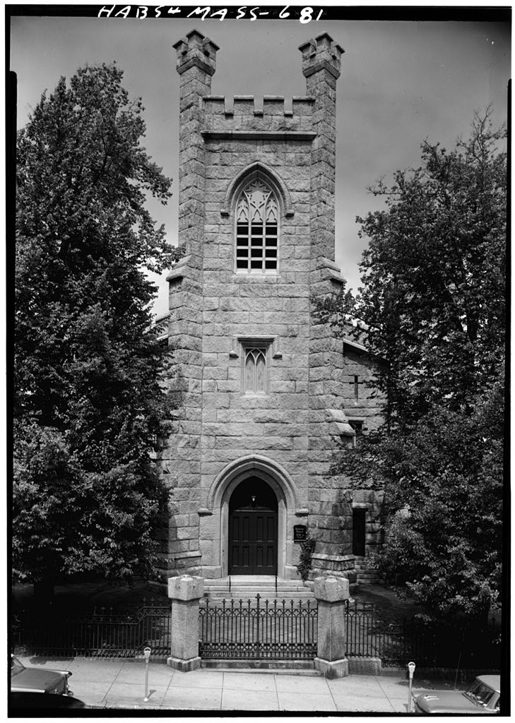 Congregational Church, Union & Eighth Streets, New Bedford, Bristol County, MA, photograph filed with the federal survey