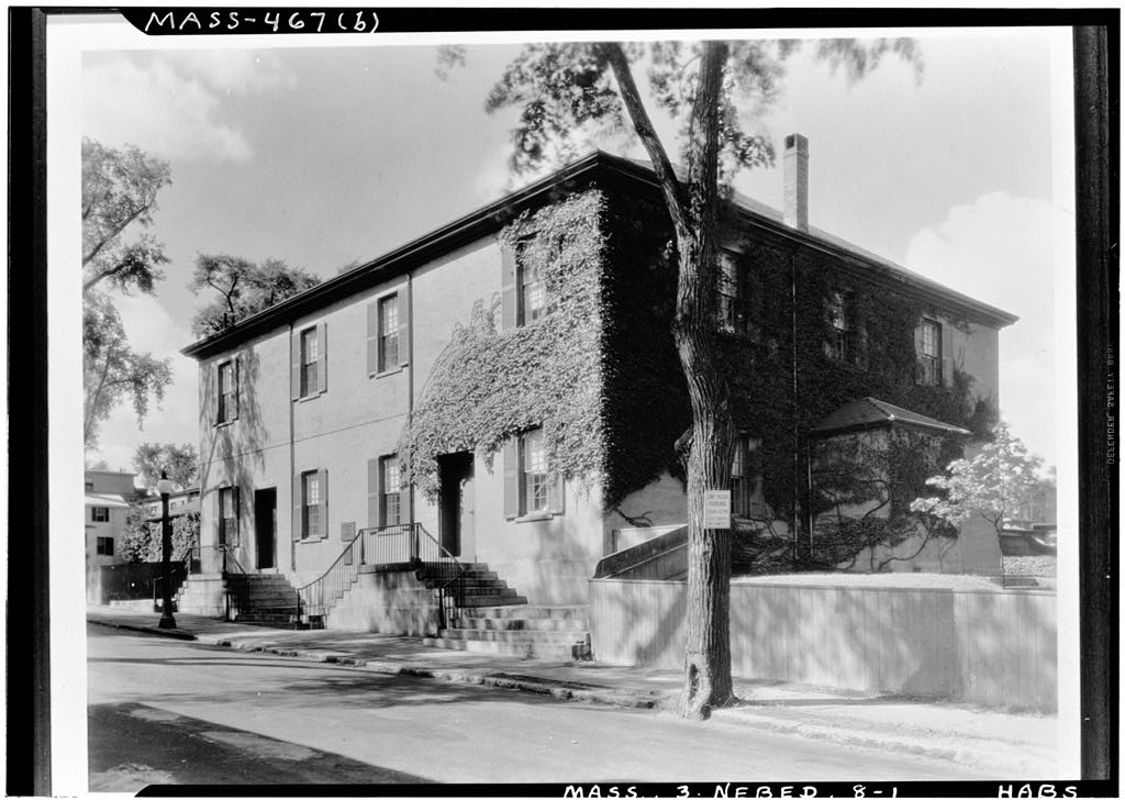 Friends Meeting House, Spring Street, New Bedford, Bristol County, MA, photograph filed with the federal survey