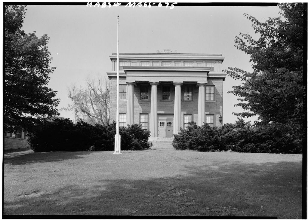Joseph Grinell Mansion, photograph filed with the federal survey