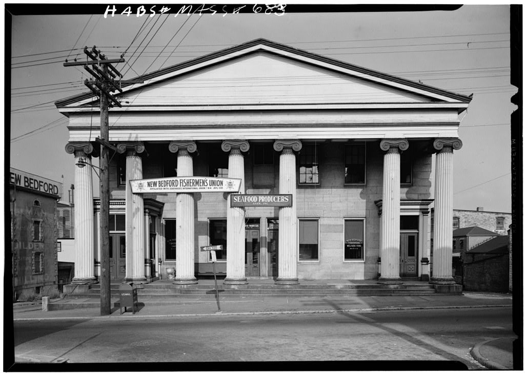 Merchants & Mechanics Bank Building, photograph filed with the federal survey